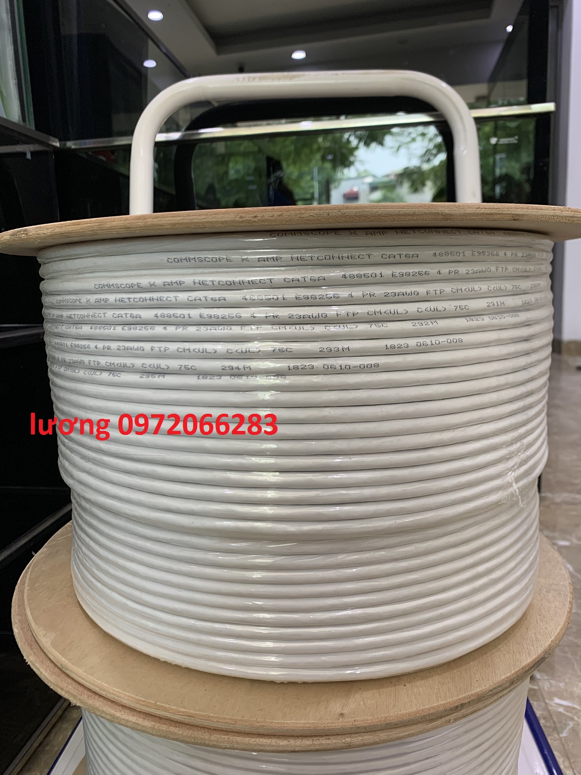 2 Cáp mạng Commscope amp Cat6a ftp  mã: 1859218-2 2 Cáp mạng Commscope amp Cat6a ftp  mã: 1859218-2