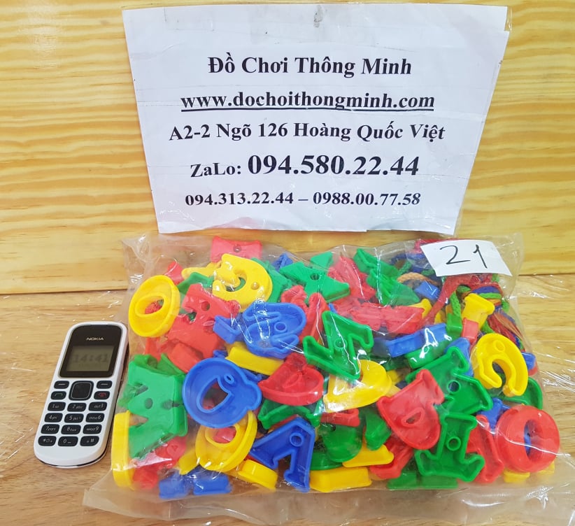 Túi xâu dây các số đếm