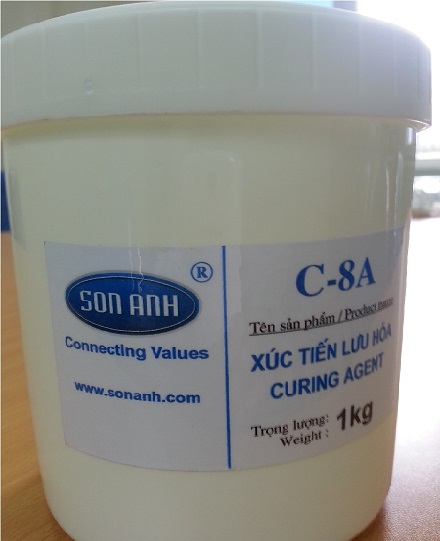 1 Xúc tiến lưu hóa C-8A cho cao su silicone