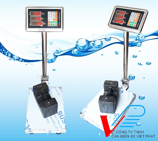 2 Cân bàn điện tử tính giá, chống nước VPS-WS-I 150kg - 30x40cm 2 Cân bàn điện tử tính giá, chống nước VPS-WS-I 150kg - 30x40cm