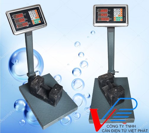2 Cân bàn điện tử tính giá, chống nước VPS-WS-S 150kg - 30x40cm