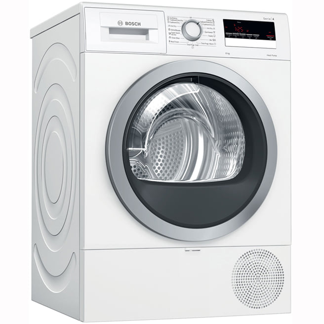 Máy sấy ngưng tụ, bơm nhiệt Bosch chính hãng giá rẻ