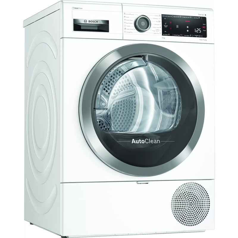 2 Máy sấy ngưng tụ, bơm nhiệt Bosch chính hãng giá rẻ