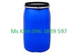 Thùng phi nhựa tphcm, bán thùng phi 220l, mua thùng phuy nhựa 50l giá rẻ 