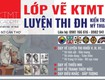 Khóa học lớp vẽ luyện thi khối V, H   Lớp vẽ luyện thi KTMT Cần Thơ...