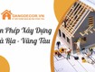 Dịch vụ thiết kế bản vẽ xin phép xây dựng tại vũng tàu bà rịa...