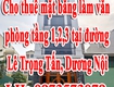 Chính chủ cần cho thuê mặt bằng làm văn phòng tầng 1,2,3 tại đường Lê Trọng Tấn, Dương...