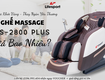 Ghế Massage LifeSport LS 2800 Plus   Giá Bao Nhiêu 