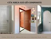 Cửa Nhựa Gỗ Composite RẺ   BỀN   ĐẸP tại Gò Vấp 