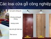 Cửa gỗ công nghiệp tại Tây Ninh 