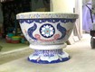 Cơ sở chậu hoa Thế Sơn   chậu hoa dán sành sứ   chậu khảm sành...