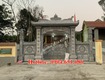 Xây mẫu cổng đá đẹp nhà thờ họ nhà từ đường tại Thái Nguyên, Bắc Kạn 