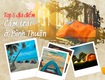 5 địa điểm cắm trại nổi tiếng với vẻ đẹp tự nhiên tại Bình Thuận 