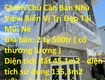 Chính chủ cần bán nhà view biển vị trí đẹp tại mũi né 