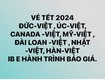 Vé Tết Đức  Việt, Úc  Việt, Mỹ  Việt, Hàn, Nhật, Đài  Việt 