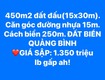 Lô đất biển ngư thuỷ 450m2  15x30m  Đất đấu. cách chợ nam tiến tầm 80m. Cách...