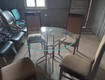 Chuyển văn phòng thanh lý bàn ăn và 06 ghế gỗ đệm nỉ 