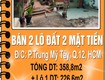 Bán 2lô đất 2mặt tiền trước sau hẻm xe hơi trung tâm công viên phần...