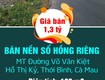 Chính chủ bán nền sổ hồng riêng mt đường võ văn kiệt 