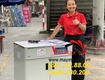 Máy đóng đai thùng vuông, thùng carton giá rẻ tại Hà Nội 