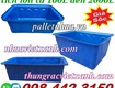 Thùng nhựa chữ nhật   tank nhựa chữ nhật dung tích lớn từ 100...