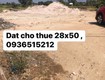 Cho thuê đất 28x50m có 150m2 thổ cư 