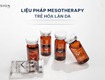 Các loại mesotherapy, tinh chất cho làn da căng bóng 