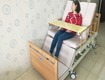 Giường bệnh nhân y tế 4 tay quay thanh lý 