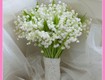 Bó hoa cưới linh lan biểu tượng của sự sang trọng lịch thiệp   Myra Flower 