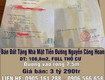 Chính chủ bán đất tặng nhà mặt tiền đường nguyễn công hoan hoà an, cẩm lệ 