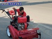 Máy cắt phát cỏ trục băm, cắt cỏ vườn cam, vườn sầu chạy dầu Kawasaki TBD 60 
