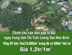 Chính chủ cần bán gấp lô đất ngay trung tâm Thị Trấn Lương Sơn Hòa Bình. 
