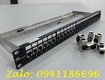 Thanh đấu nối mạng patch panel 16 cổng 1u chuẩn 19   cat5e/cat6/cat6a mã...