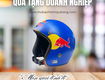 Nón bảo hiểm 3/4 cực chất thương hiệu RED BULL 