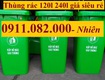 Chuyên phân phối thùng rác nhựa giá rẻ miền tây  thùng rác 120l 240l...