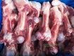 Bảng giá thịt heo nhập khẩu đông lạnh   Xương ống heo bao nhiêu 1kg 