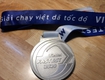 Medal Giải chạy Việt dã tốc độ Viettel 2020, chất liệu hợp kim, kích thước đk 8 cm....