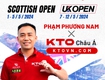 KTOVN.COM l Cơ thủ Phạm Phương Nam hiện đang Âu tiến để tham dự Scottish Open 
