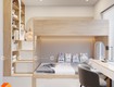 Giường tầng gỗ mdf chống ẩm chắc chắn hiện đại 