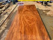 Mặt bàn nguyên khối gỗ gõ eku vân chun siêu nét 