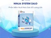 Ninja system zalo   phần mềm quản lý kinh doanh online hiệu quả 