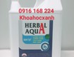 Herbal aqua gan tạt thảo dược