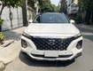 Hyundai santafe 2.2l htrac awd 2020 dầu, màu trắng. 