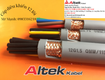 Cáp điều khiển altek kabel 2x1.5mm2 có lưới chống nhiễu tại hà nội 