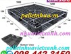 Pallet nhựa 1200x1000x120mm màu đen pallet nhựa xuất khẩu