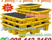 Pallet nhựa chống tràn dầu 1 phuy 2 phuy và 4 phuy