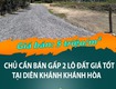 Chủ cần bán gấp 2 lô đất giá tốt tại diên khánh khánh hòa 