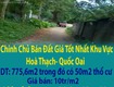 Chính chủ bán đất giá tốt nhất khu vực hoà thạch  quốc oai 