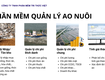 Quản lý chi phí và tính giá thành ao nuôi 