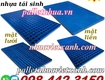 Pallet nhựa không chân 1000x600x35mm nhựa tái sinh
